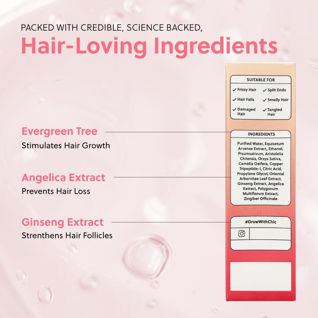 LBOYLOVE® Hair Growth Oil Spray, Advanced Hair Growth Oil for Promoting Thicker Natural Hair, Damage Repair & Loss Prevention, Non-Greasy & Hormone-Free Formula, Ideal for Dry Scalp