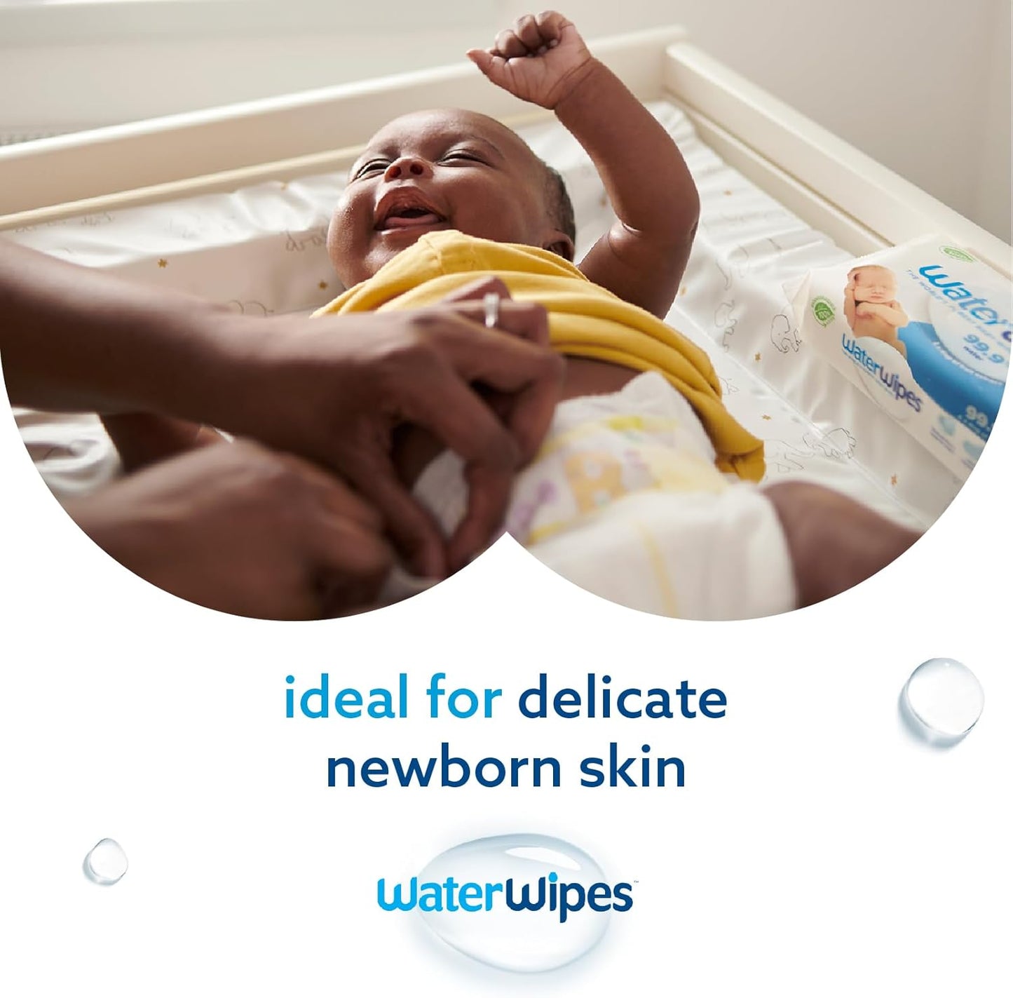 WaterWipes Original Plastic Free Baby Wipes, 720 wet wipes (12 packs)