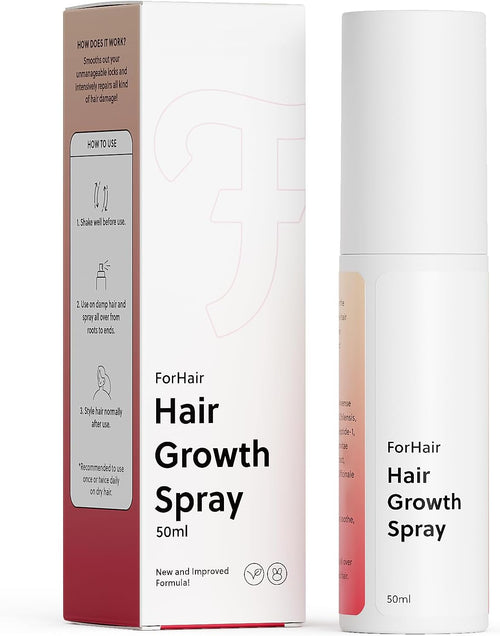 LBOYLOVE® Hair Growth Oil Spray, Advanced Hair Growth Oil for Promoting Thicker Natural Hair, Damage Repair & Loss Prevention, Non-Greasy & Hormone-Free Formula, Ideal for Dry Scalp