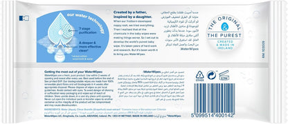 WaterWipes Original Plastic Free Baby Wipes, 720 wet wipes (12 packs)