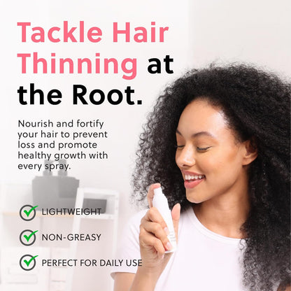 LBOYLOVE® Hair Growth Oil Spray, Advanced Hair Growth Oil for Promoting Thicker Natural Hair, Damage Repair & Loss Prevention, Non-Greasy & Hormone-Free Formula, Ideal for Dry Scalp